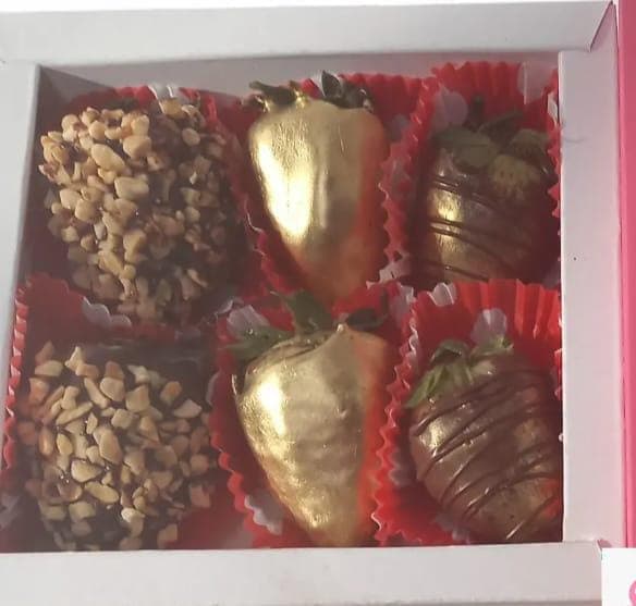 Fresas con Chocolate X6