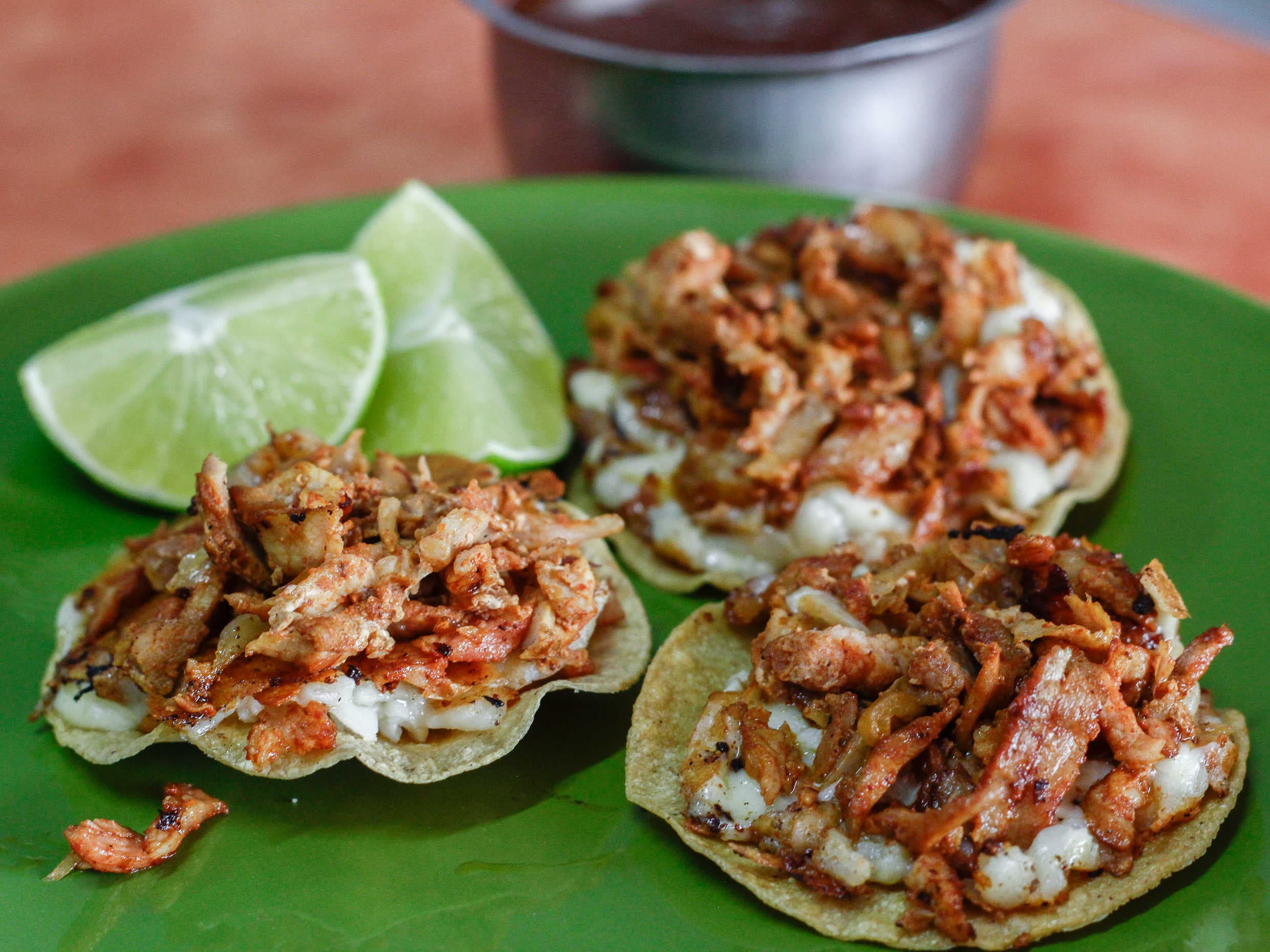Orden 5 Tacos Vegetarianos