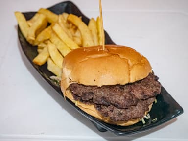 Hamburguesa Doble Clásica