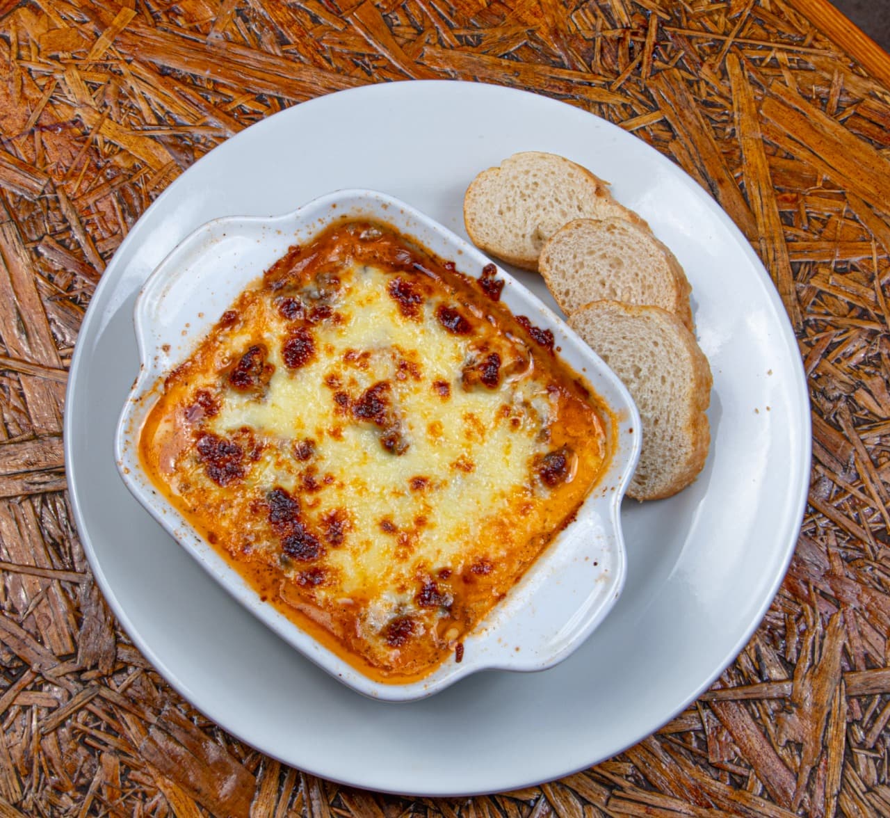 Lasagna Pollo con Champiñones
