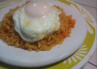 Arroz con Huevo