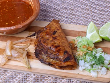 Taco Con Queso