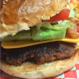 Hamburguesa Sencilla con Papas