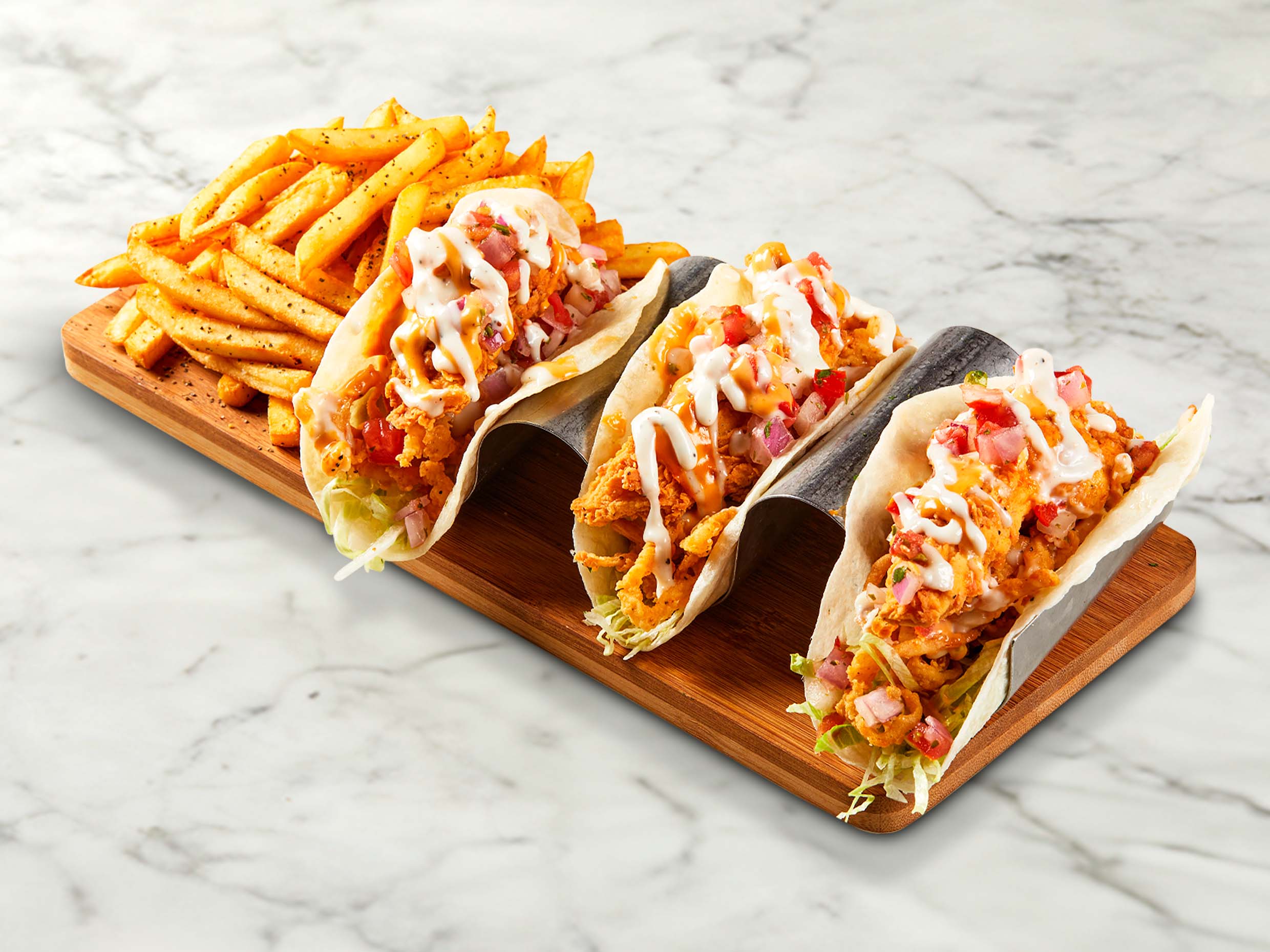 Tacos: Crispy Chicken Tacos