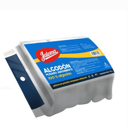 Jaloma Algodón Plisado Súper Absorbente 50 grs