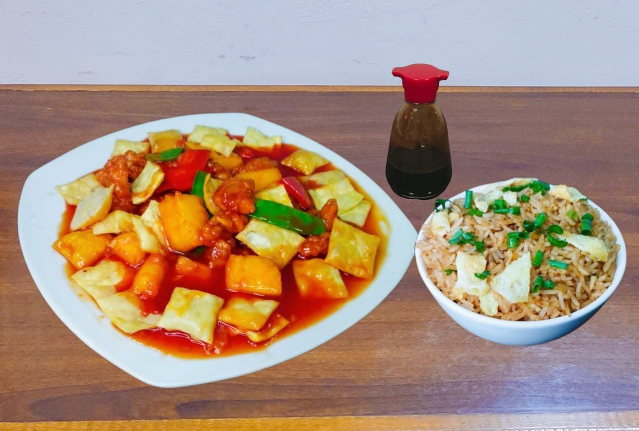 Menú Kam Lu Wantan + Inca Kola 500ml