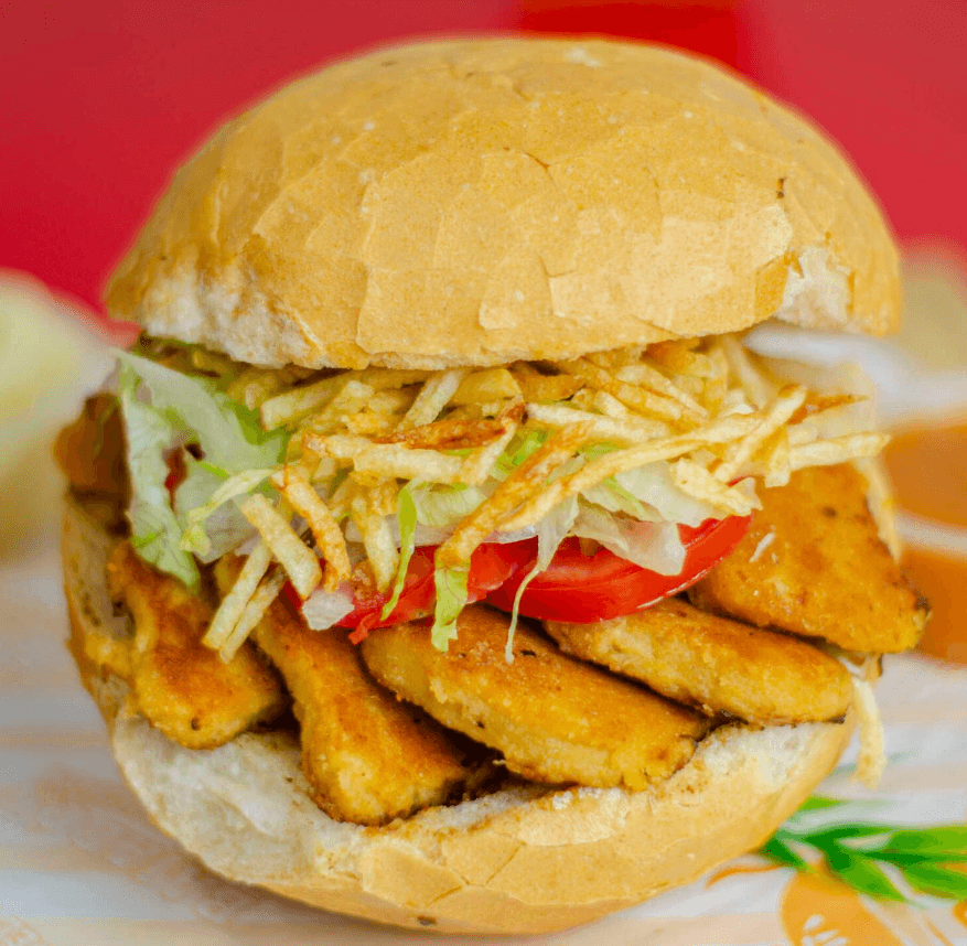 Sándwich de Nuggets con 4 Salamis