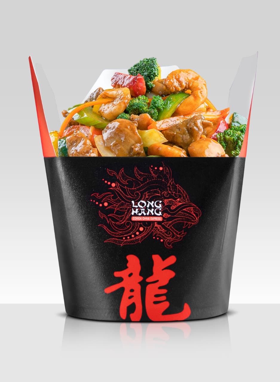 Porción de Chopsuey Mixto Box 14 Onz