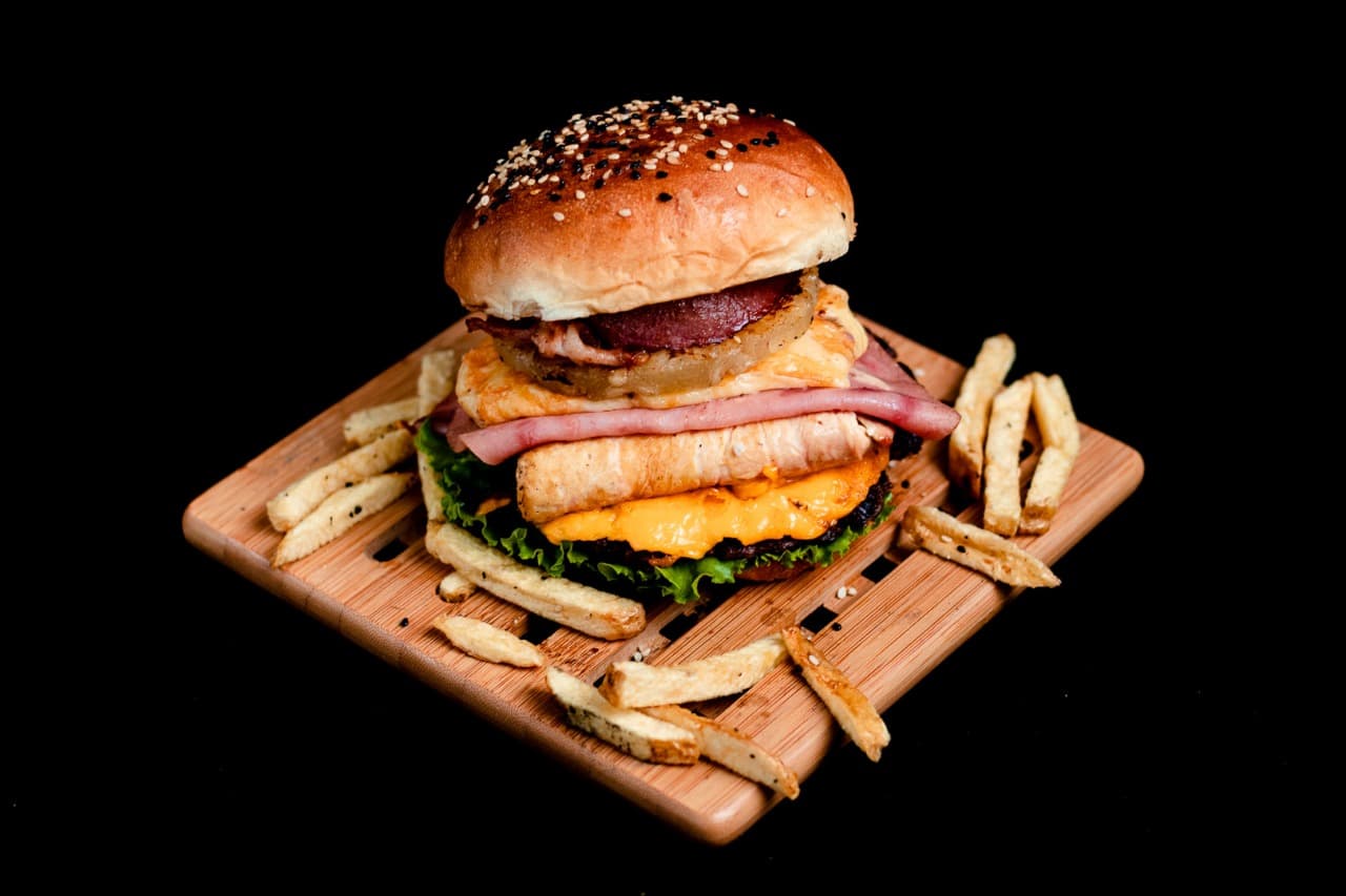 Pollo Burger Hawaiana