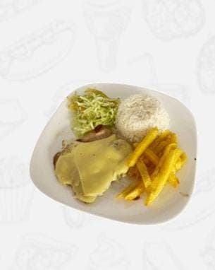 Filete Gratinado + Gaseosa