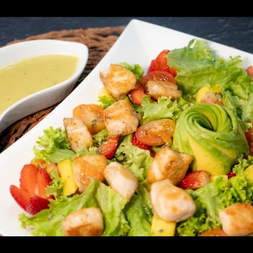 Ensalada de Pollo a la Parrilla