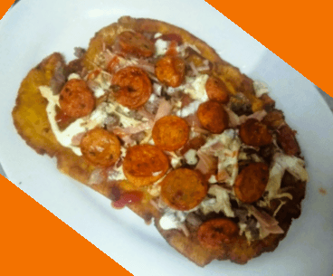 Patacón de Carne