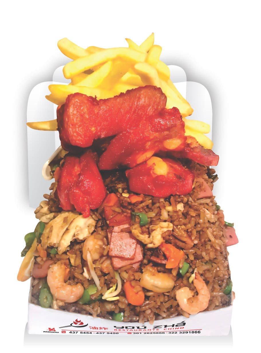 Arroz Chino más Costilla Personal