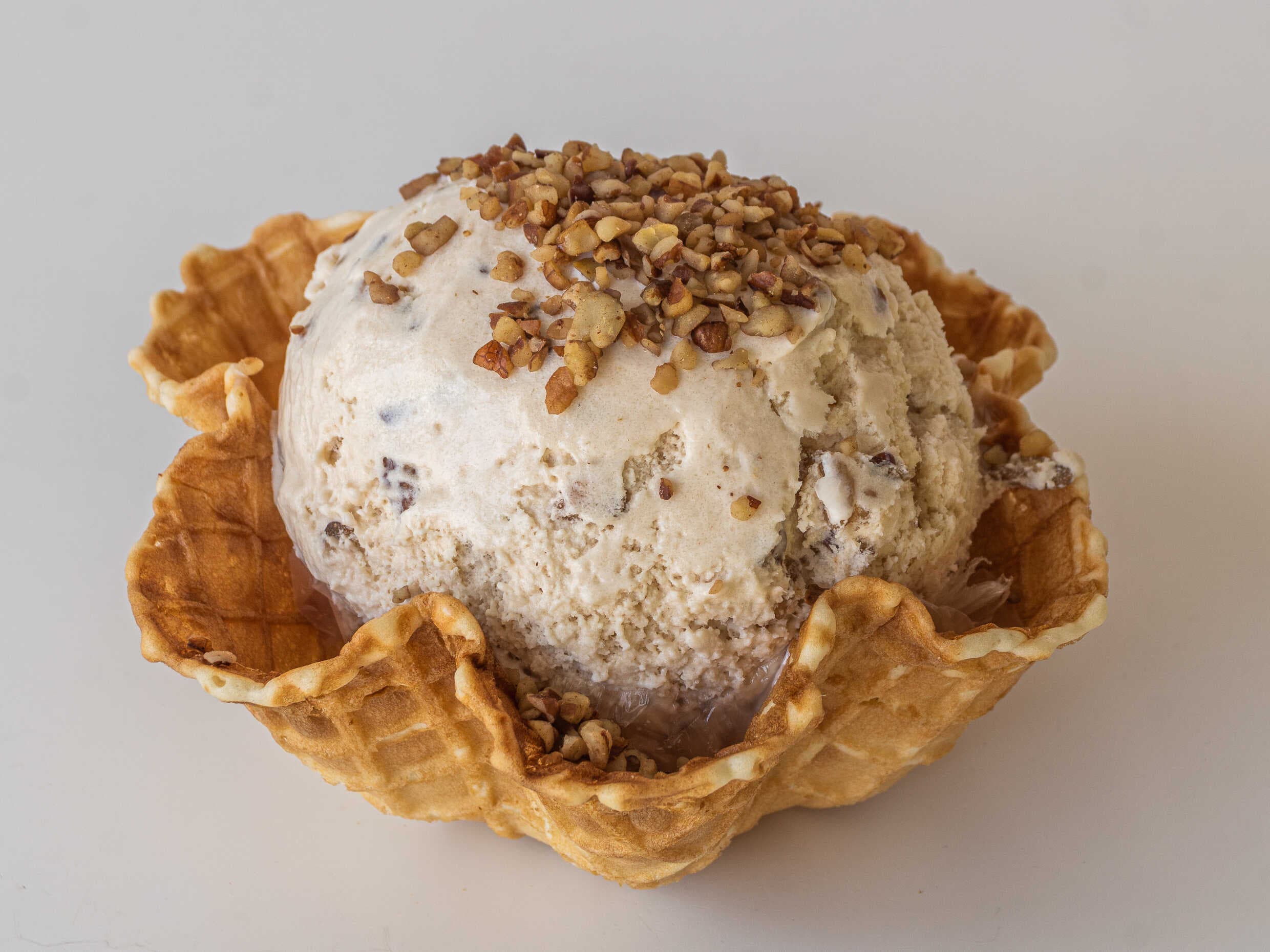 Helado Doble de Nuez