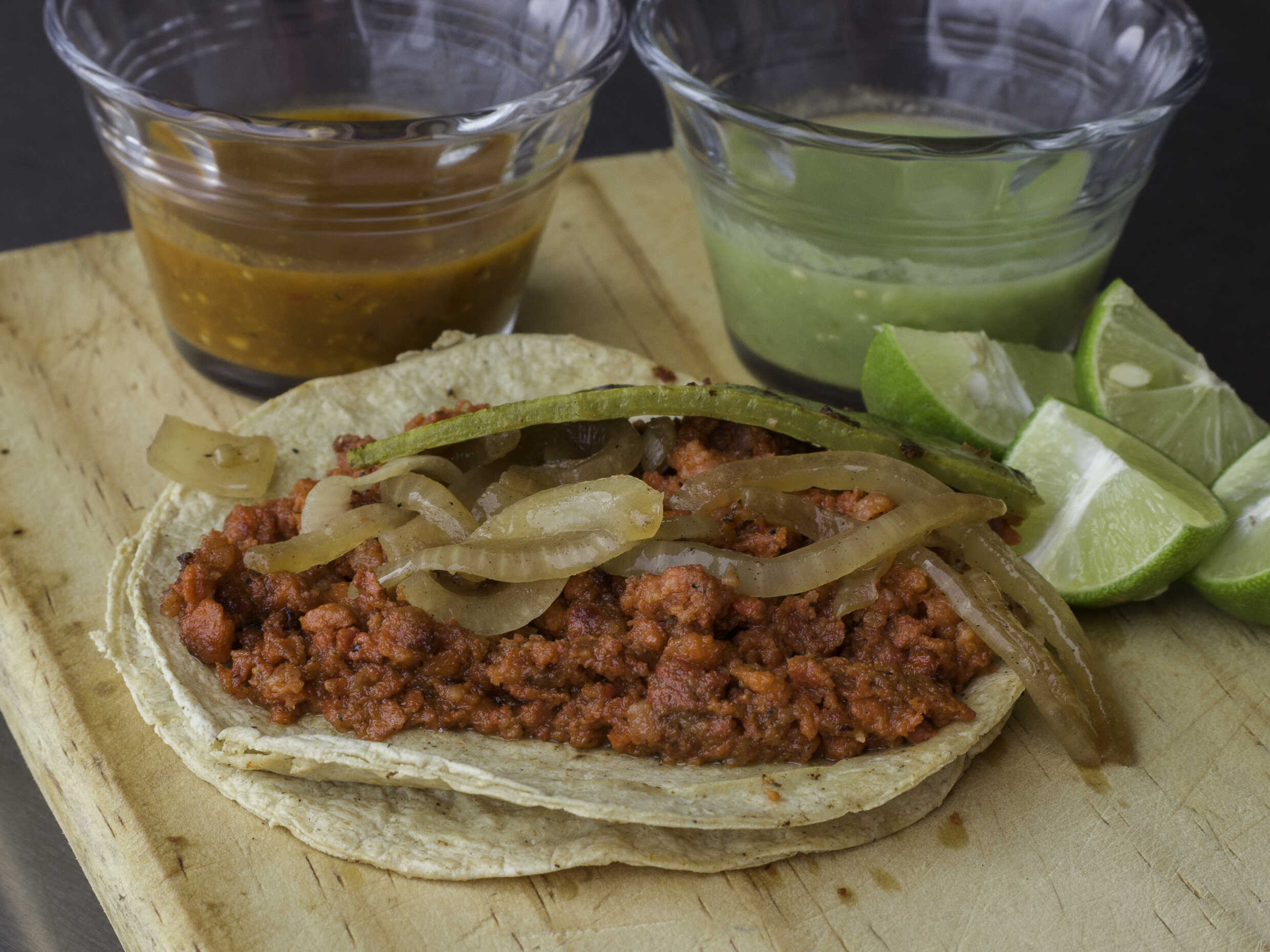 Taco de Chorizo