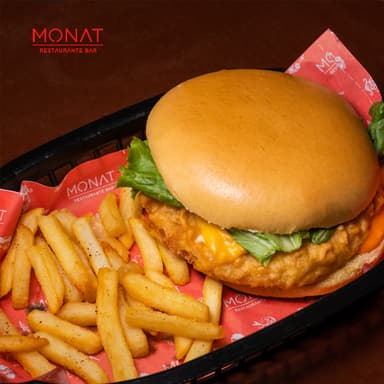 Hamburguesa Americana de Pollo Sencilla