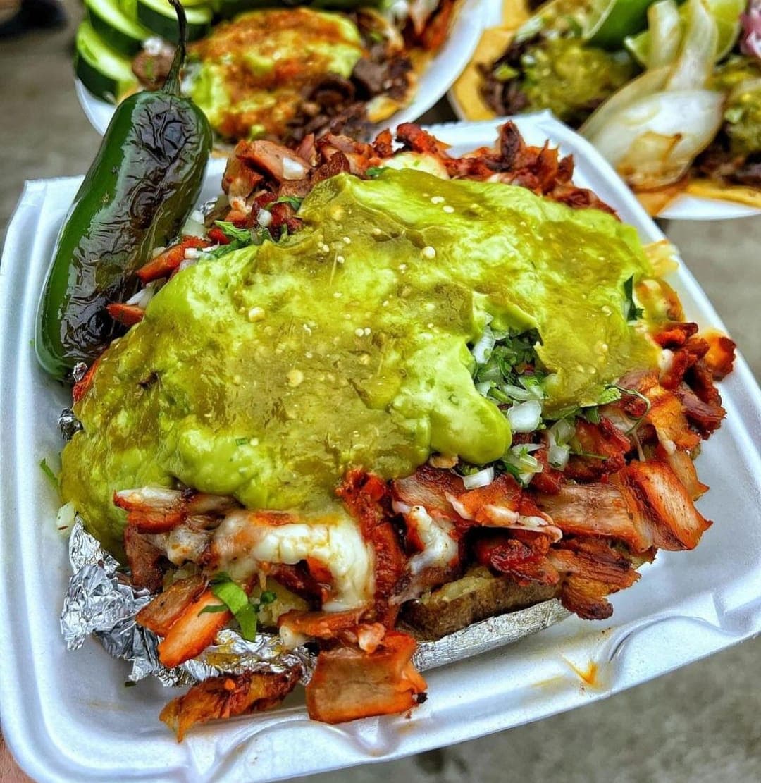 Papa Rellena De Adobada
