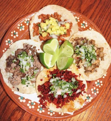 Combo-6 Tacos+  1 Agua de sabor