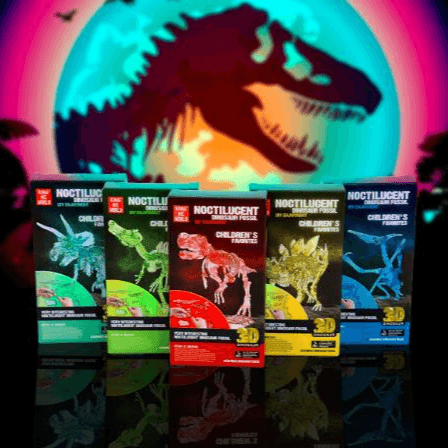 Increíble Rompecabezas Dinosaurios 3D