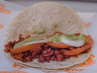 Sincronizada con chorizo