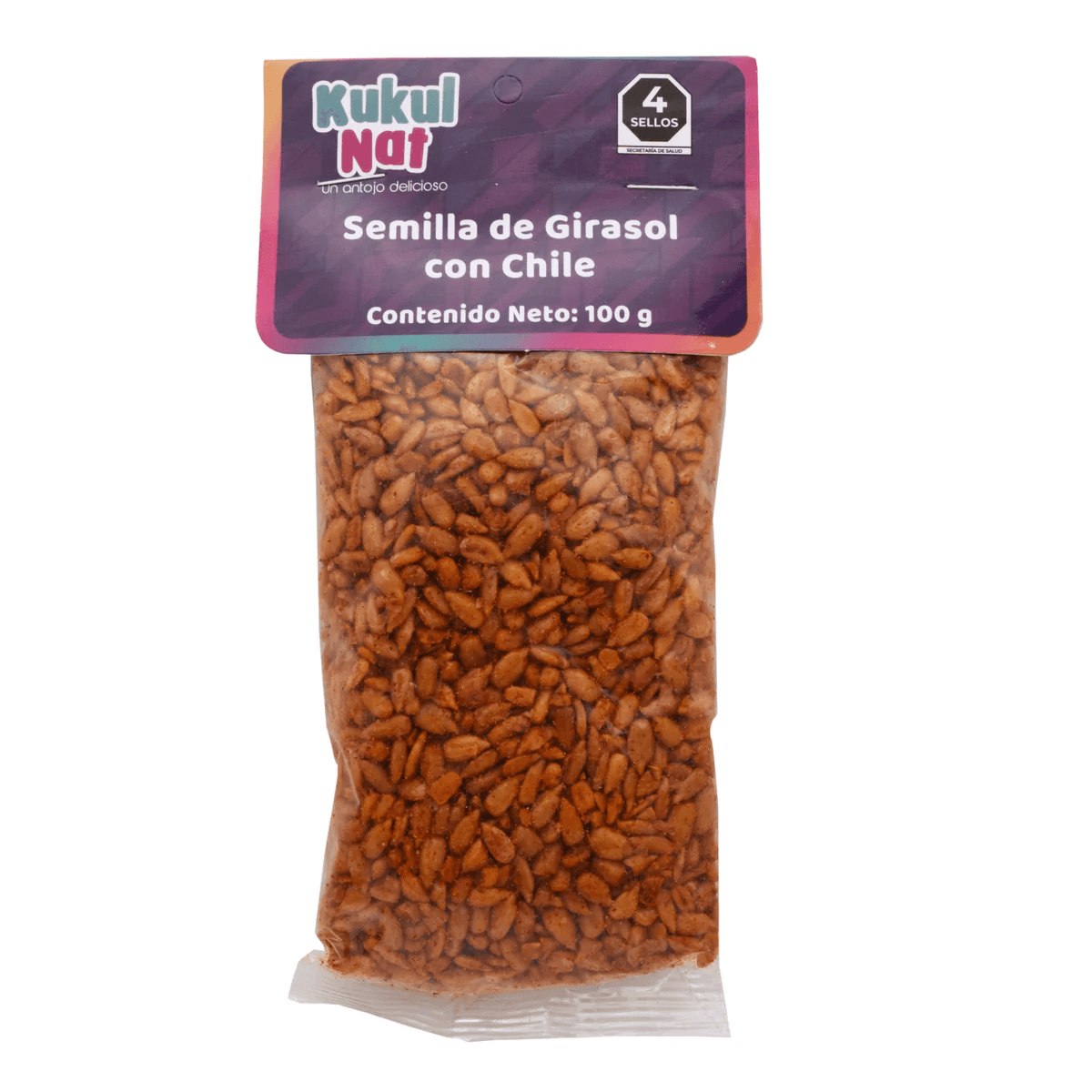 SEMILLA DE GIRASOL CON CHILE 100 G