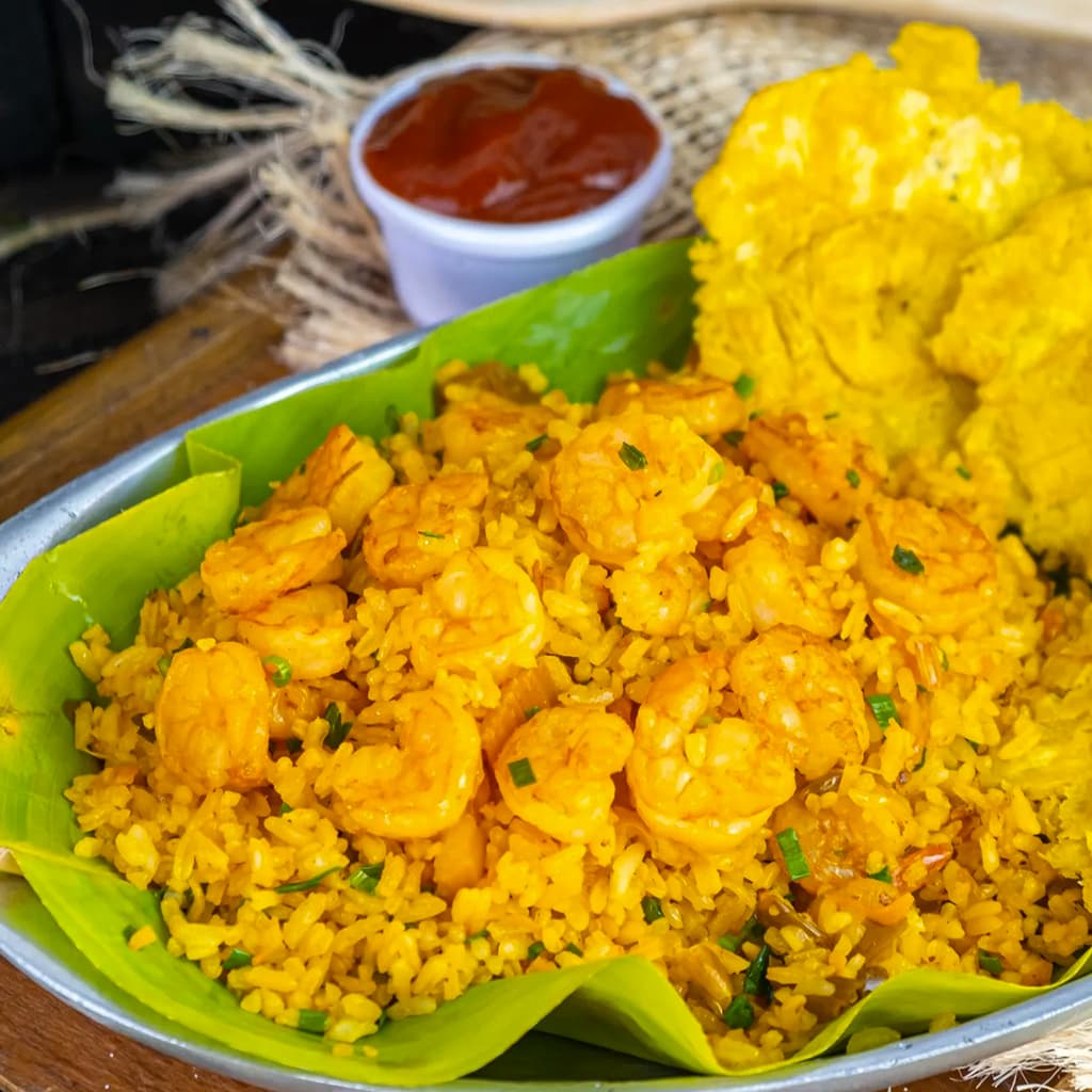 Medio Arroz de Camarón