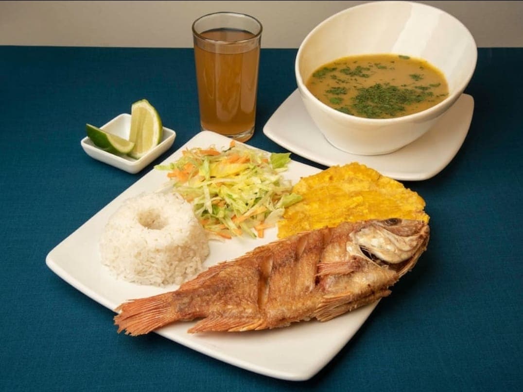 Almuerzo Con Tilapia Personal en Promo