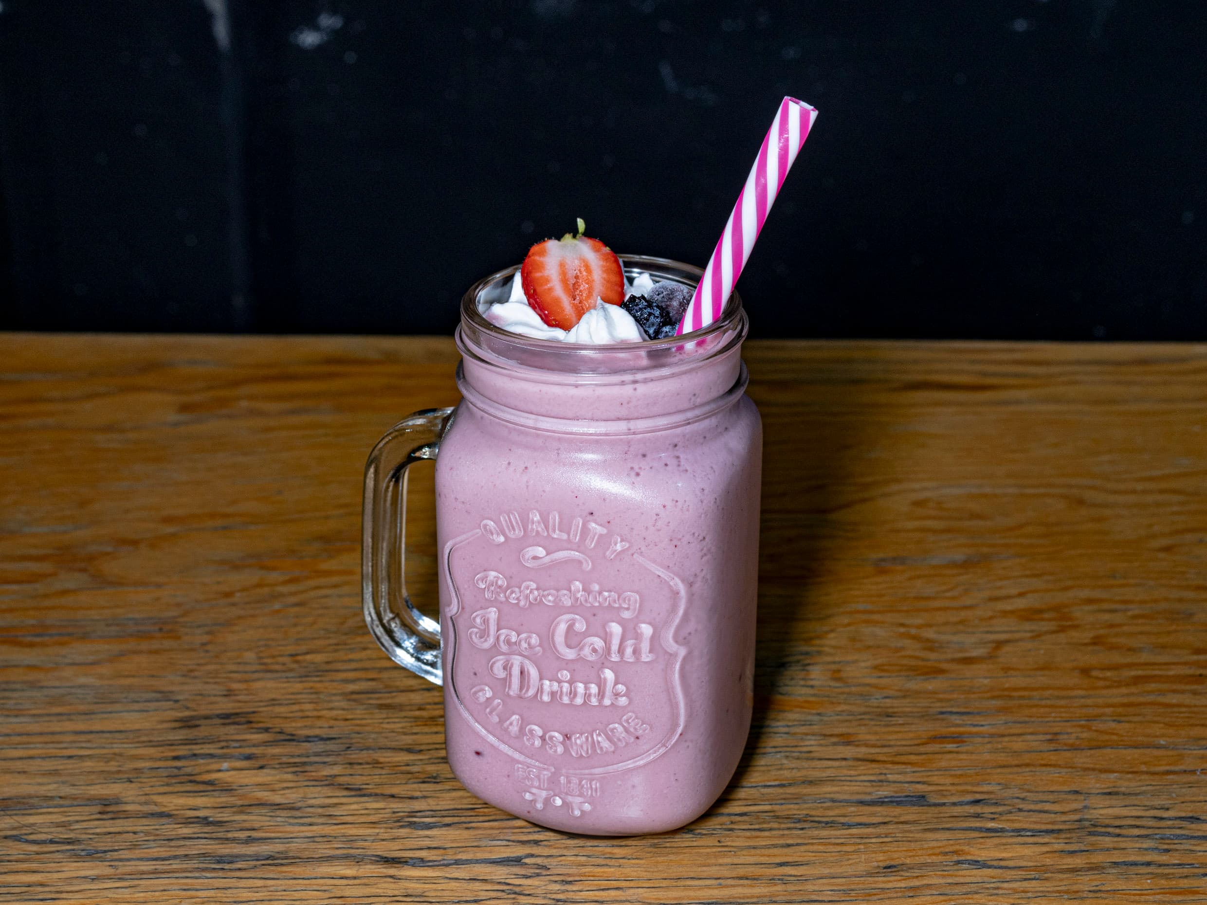 Smoothie frutos rojos