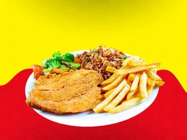 Filet de pescado empanizado