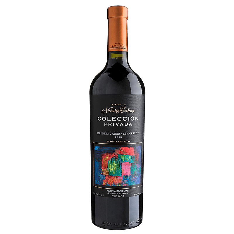 Vino Tinto Navarro CorreasCol.Priv.Cabernet Merlot Malbec 750 ml