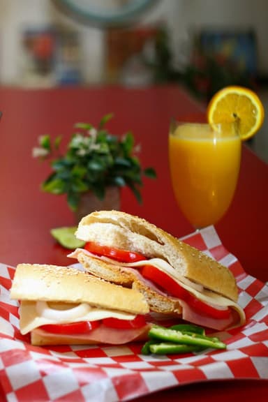 Baguette Jamón