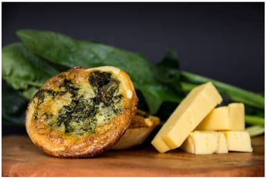 Quiché de Espinaca