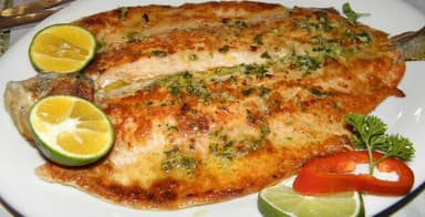 Trucha al ajillo