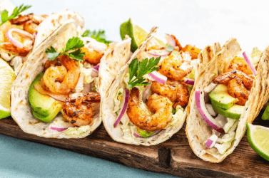 TACOS DE CAMARON