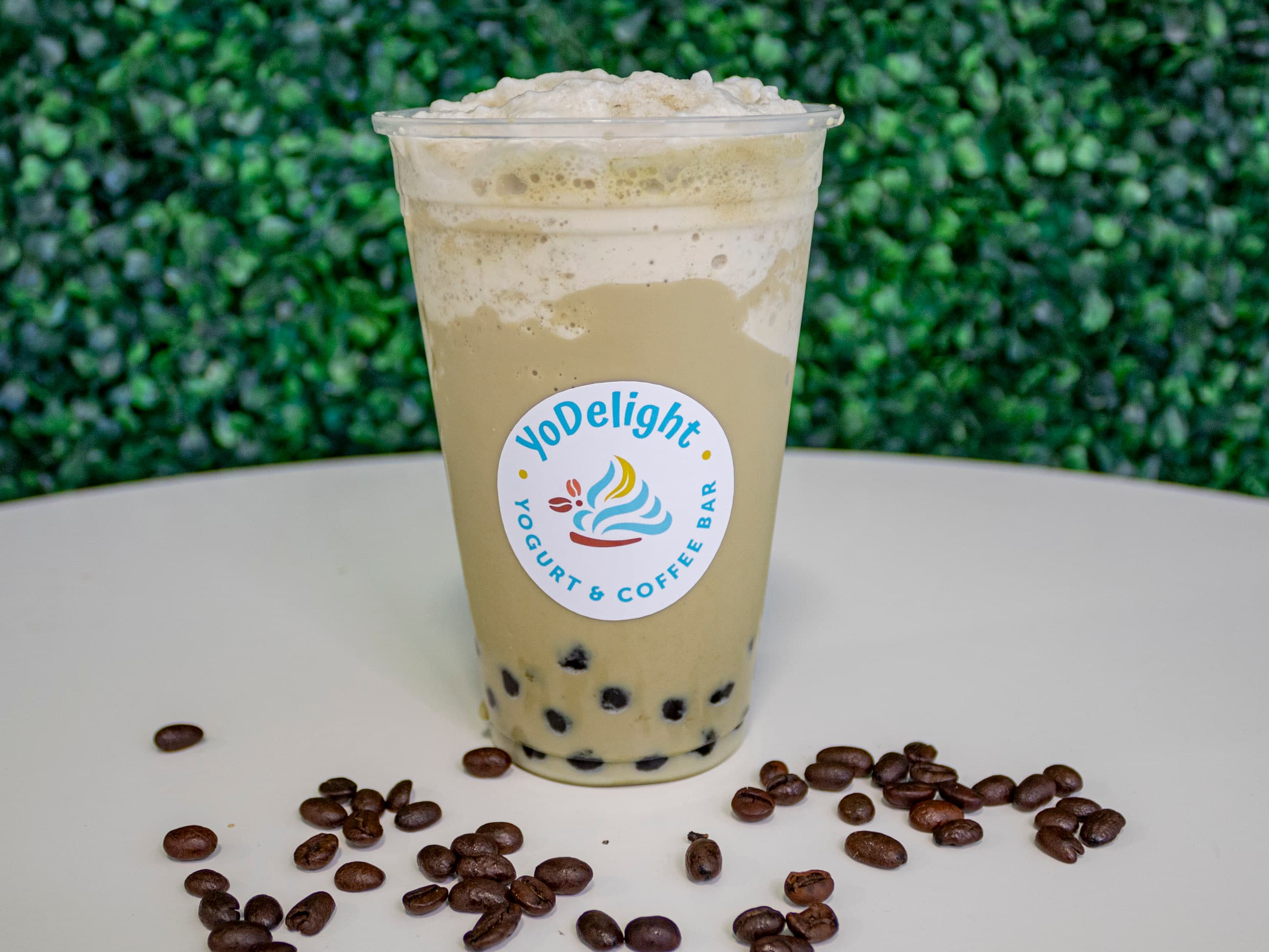 Dirty matcha boba (en las rocas)