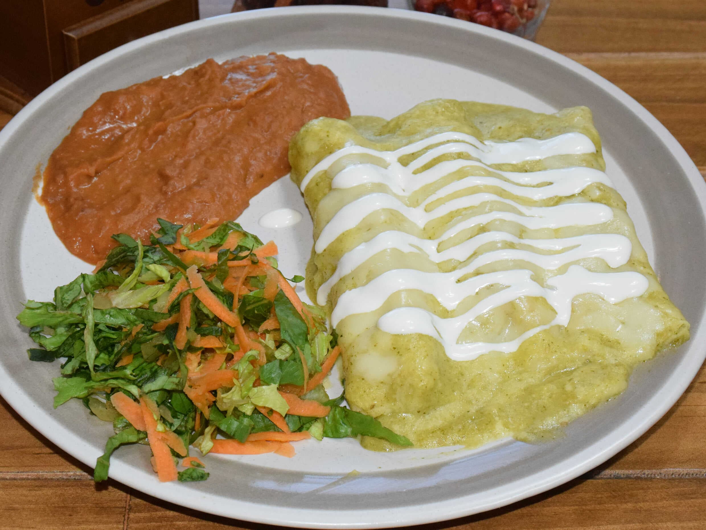 Orden de Enchiladas Suizas *