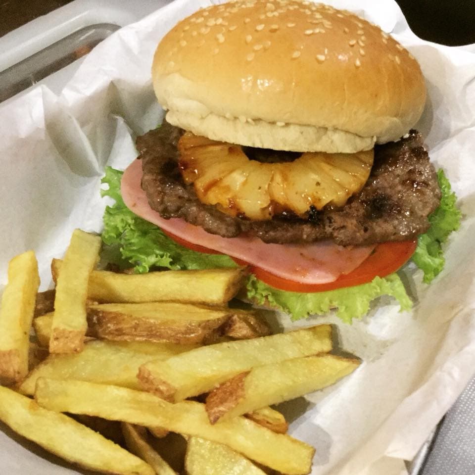 Hamburguesa Hawaiana