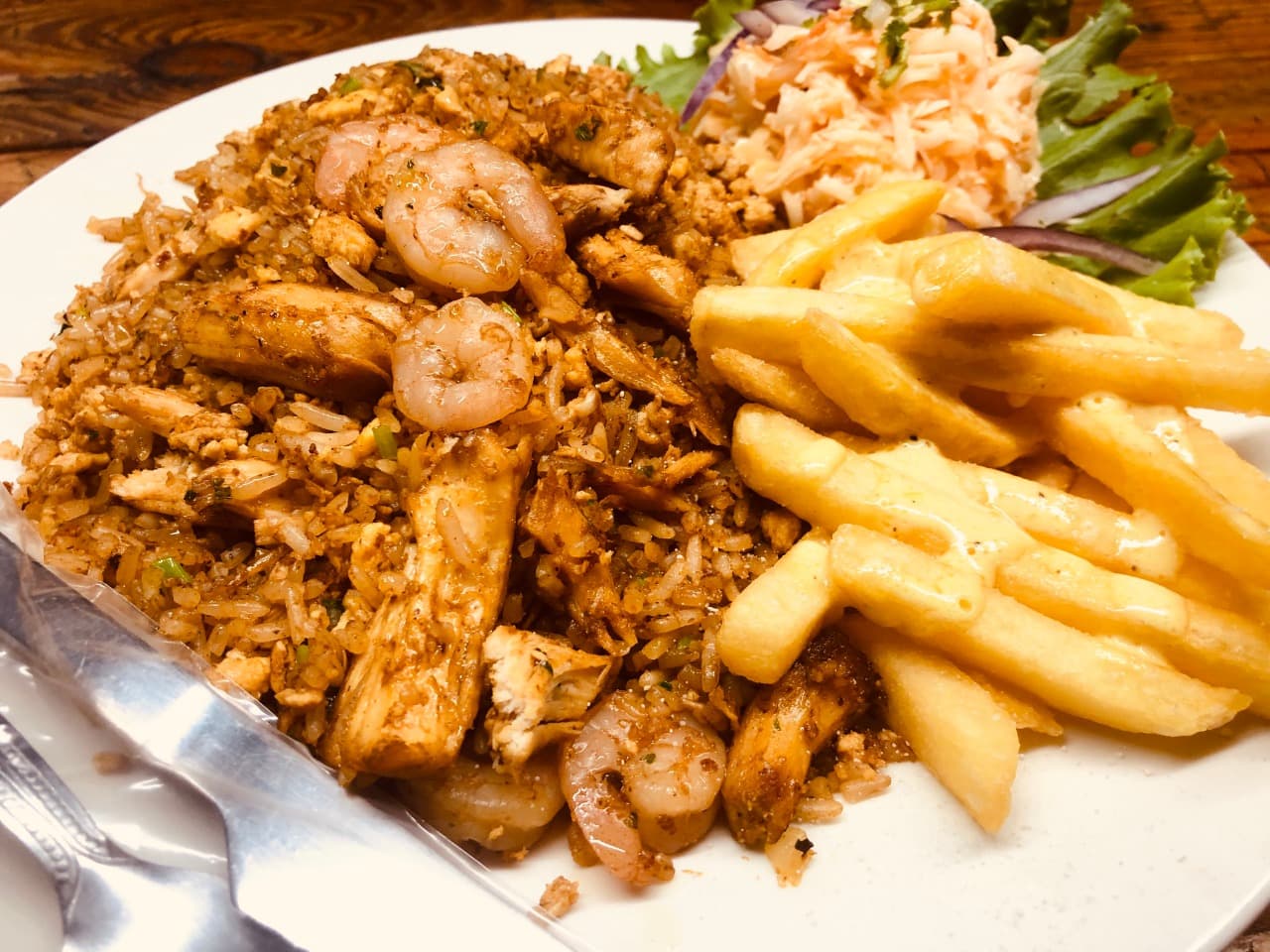 Entero Arroz de la Casa + Refresco del día