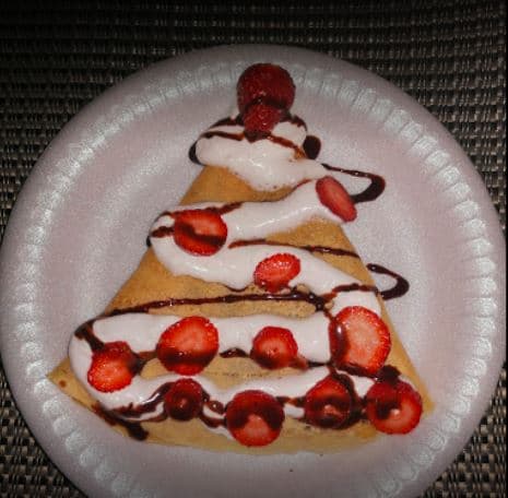 Crepa Dulce de 2 Ingredientes