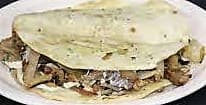 Taco arabe con queso