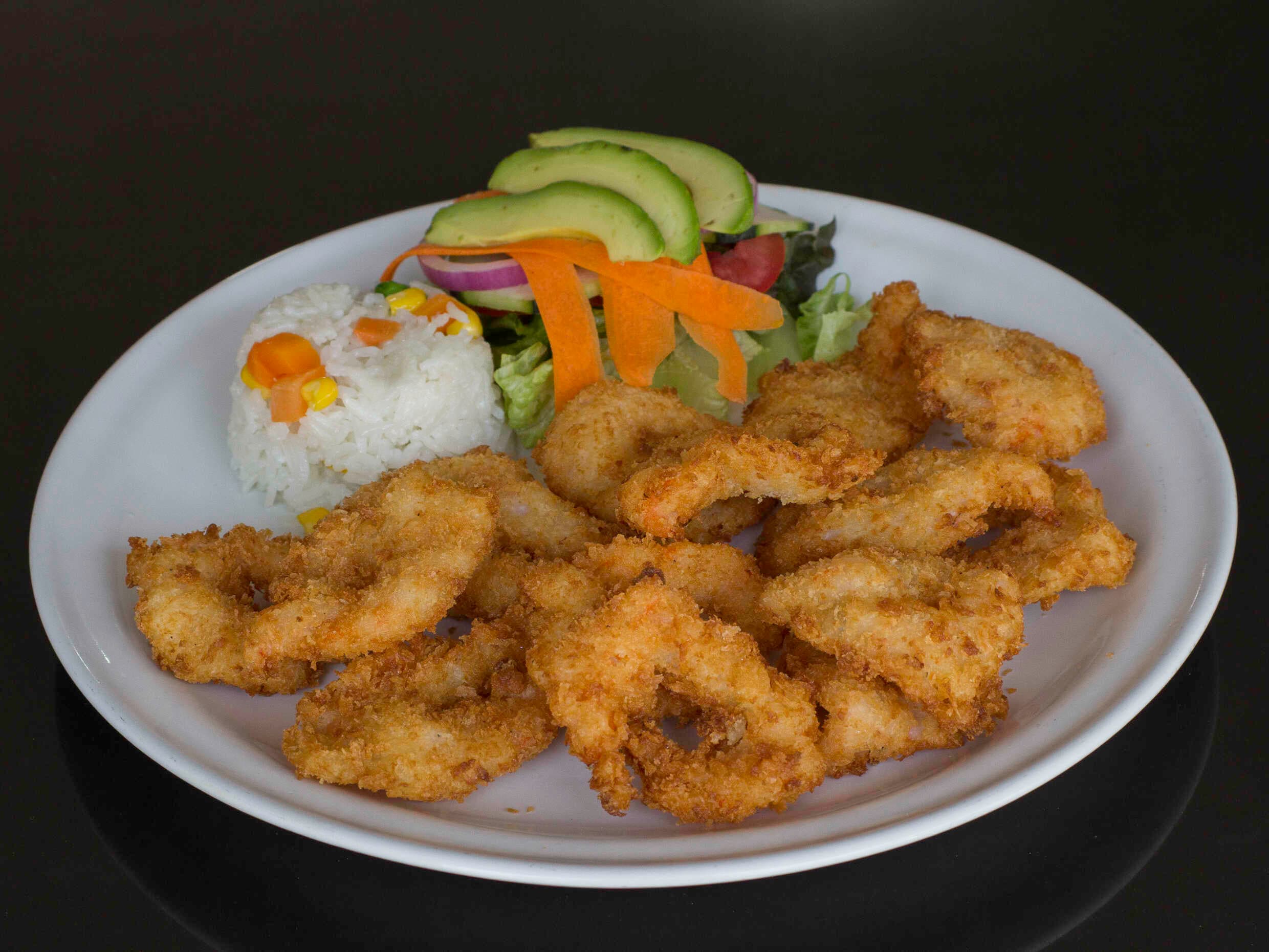Camarones Empanizados