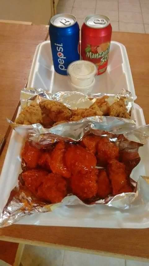 Medio Boneless Blue con Papas