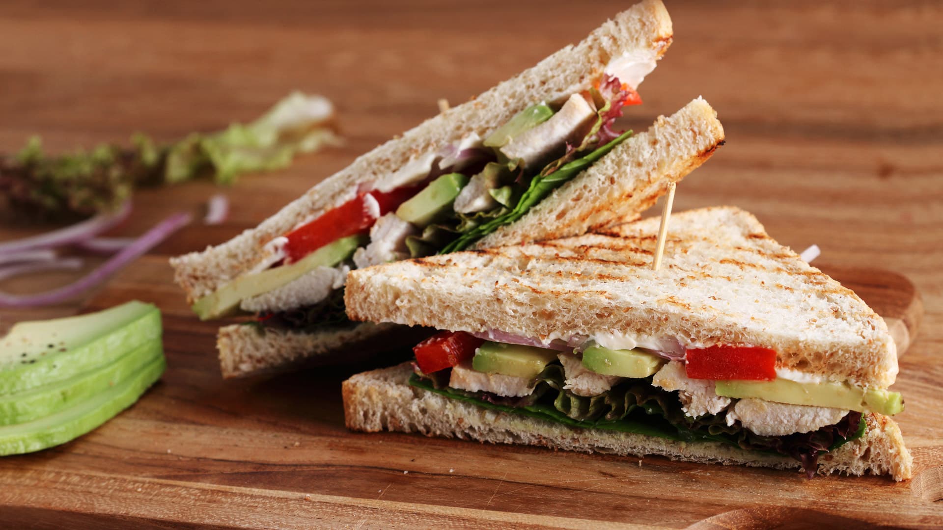 Sándwich Jamón de Pavo