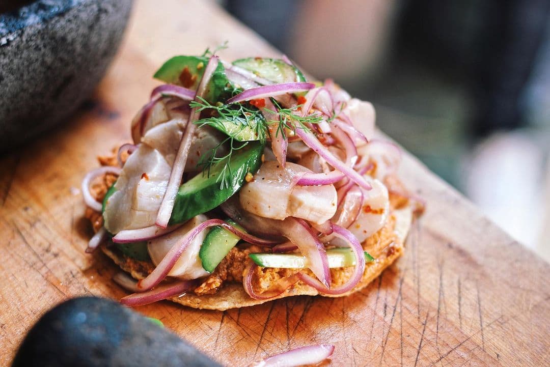 Tostada De Camarón
