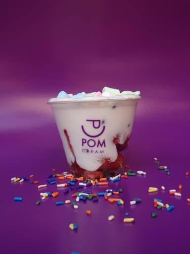 Pom Cream Fresa Pequeño