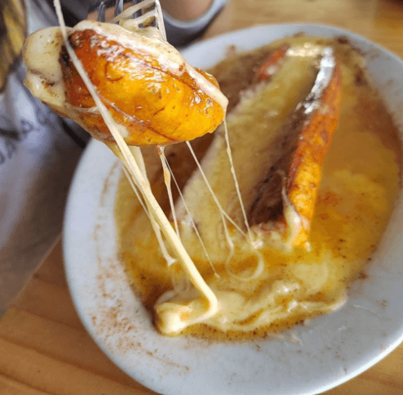 Plátano Maduro Con queso