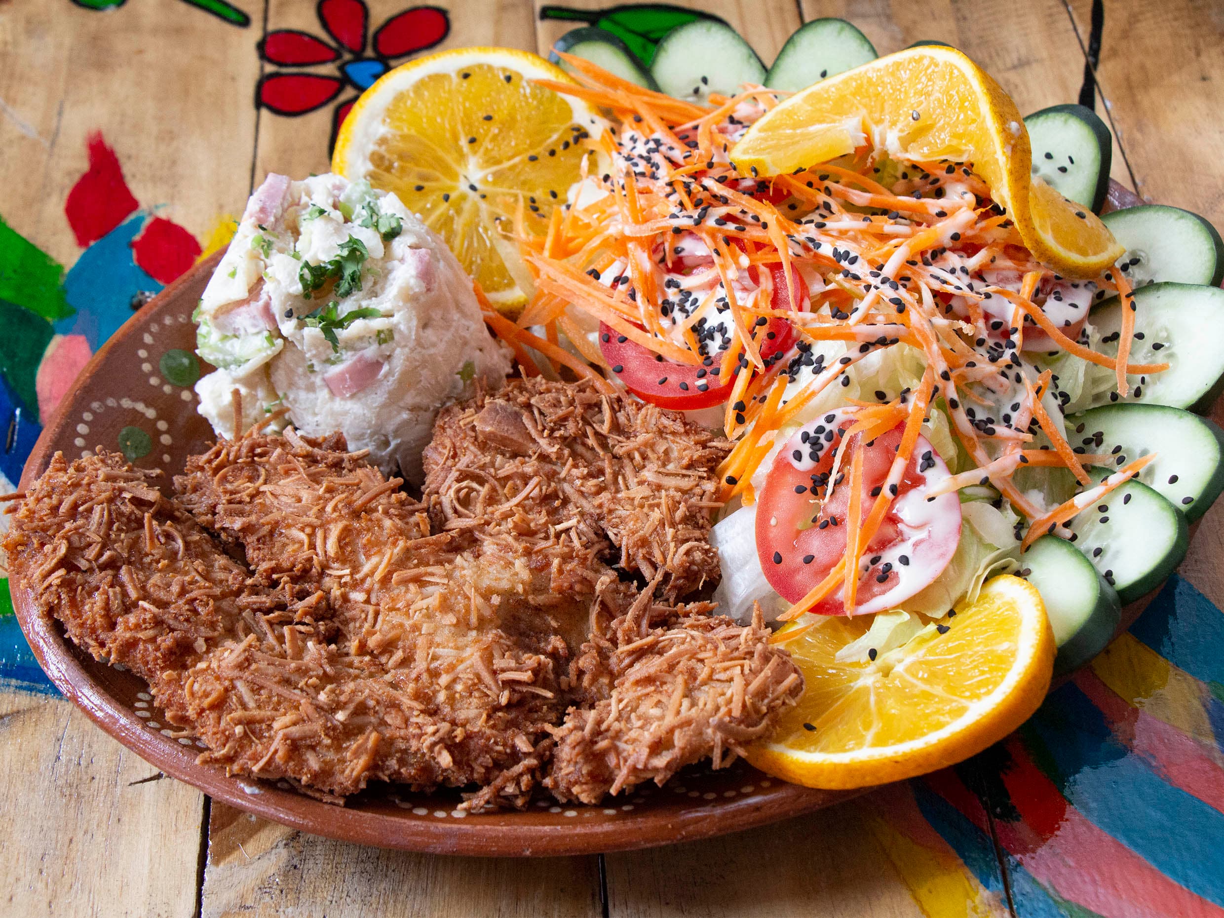 Filete Empanizado al Coco En Promoción