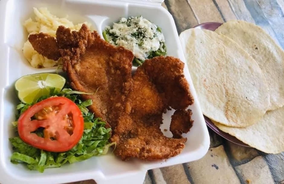 Milanesa de Pollo.