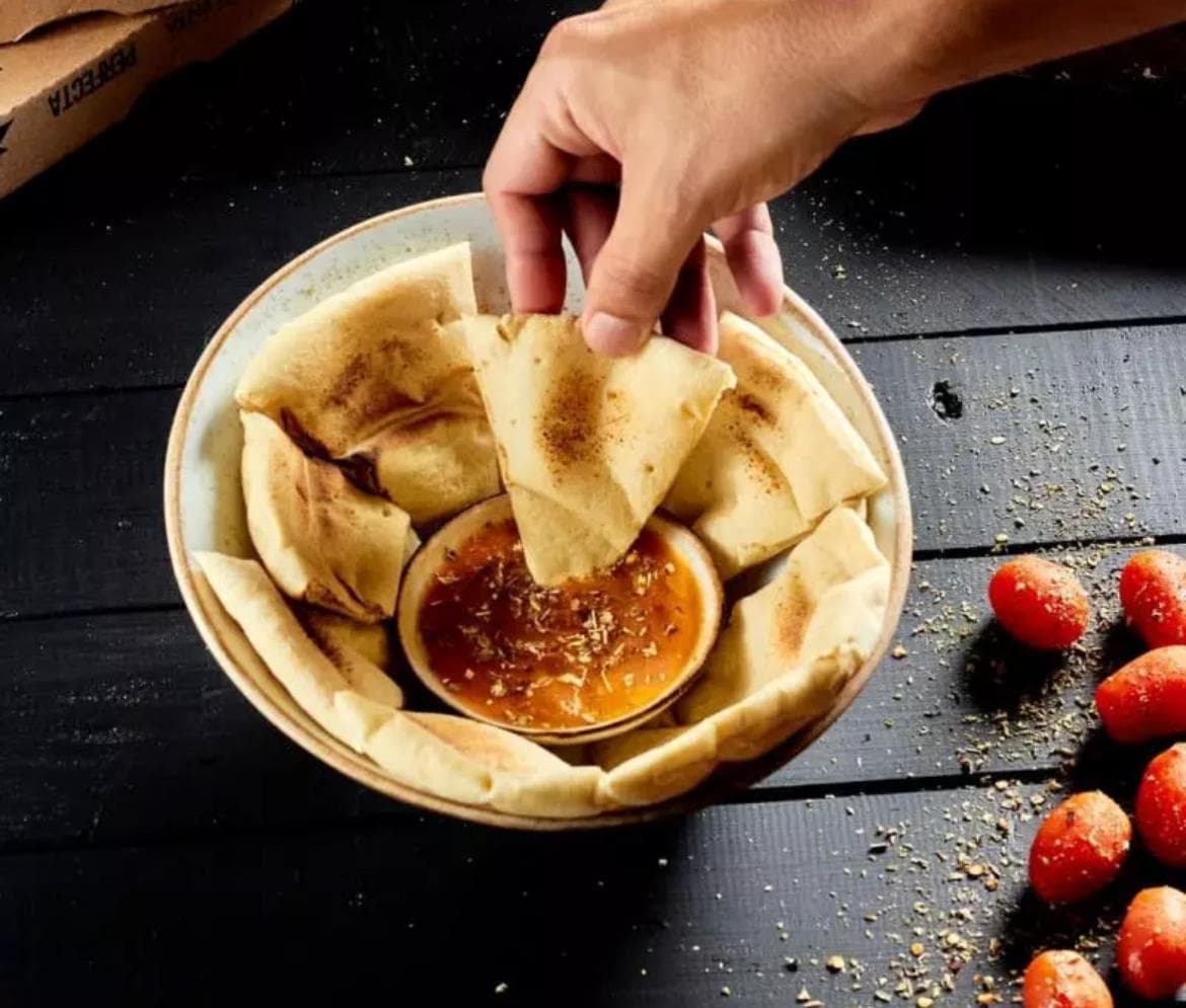 Pan Árabe Salsa Napolitana