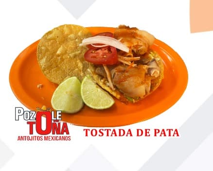 TOSTADA DE CARNE O PATA